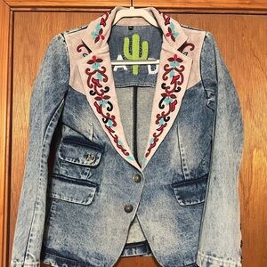 Women’s Denim Blazer